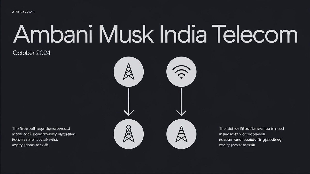 Mukesh Ambani Partners with Elon Musk’s Starlink to Boost Internet Connectivity in India