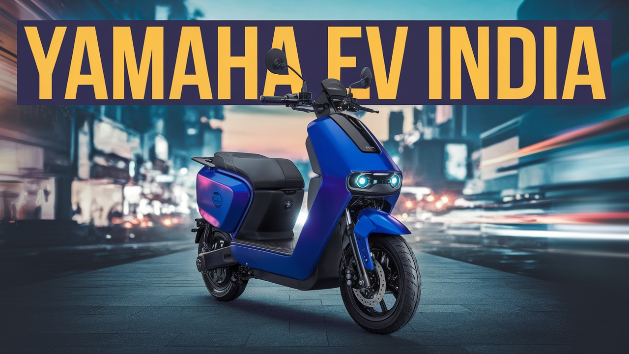 Yamaha Plans New Electric Vehicle Platform From India.