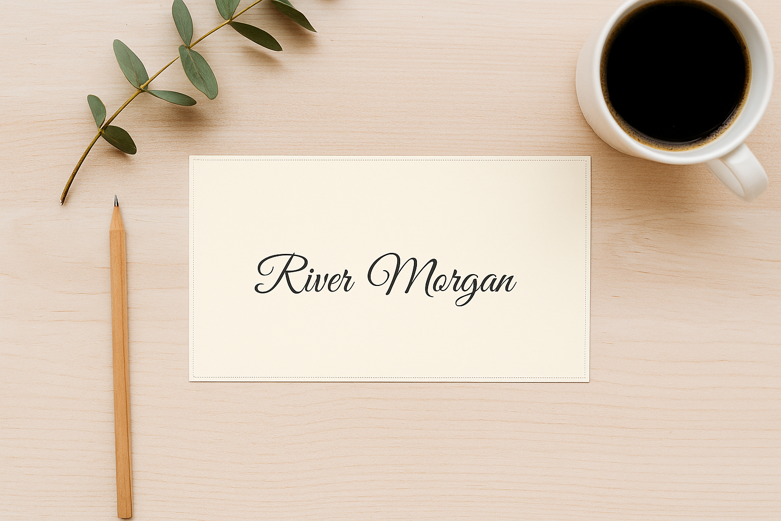 Name Card Template